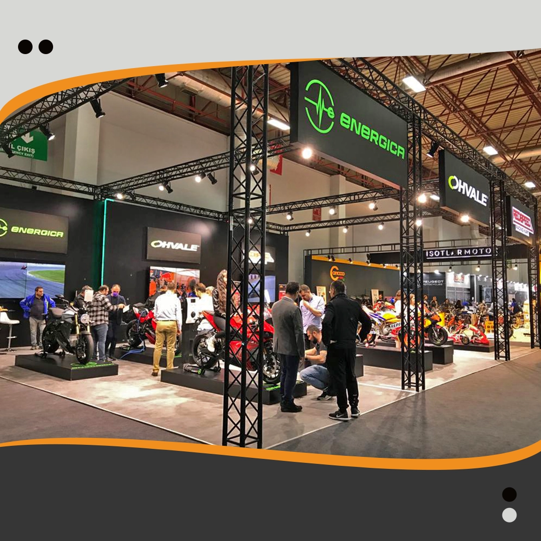 Trus ahşap stand